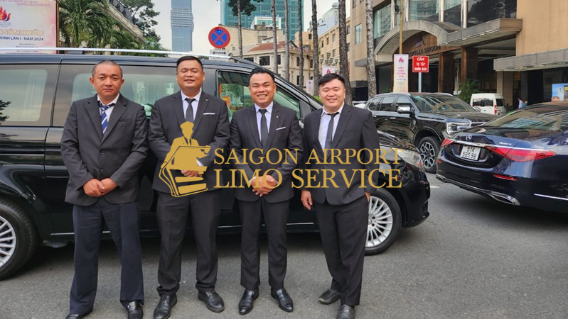 Our dedicated chauffeurs providing courteous and reliable service for Saigon Airport Limo.