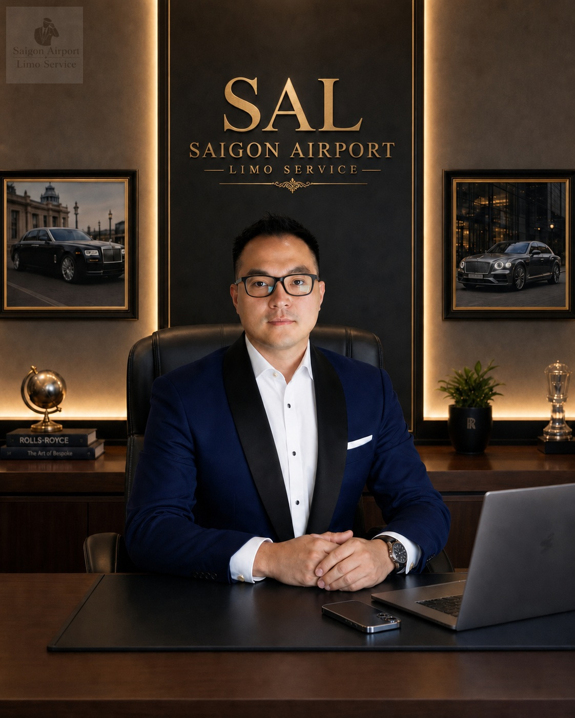 Rocco, Saigon Limo VIP CX Manager, coordinates elite SGN airport transfers from the Ho Chi Minh City corporate office.